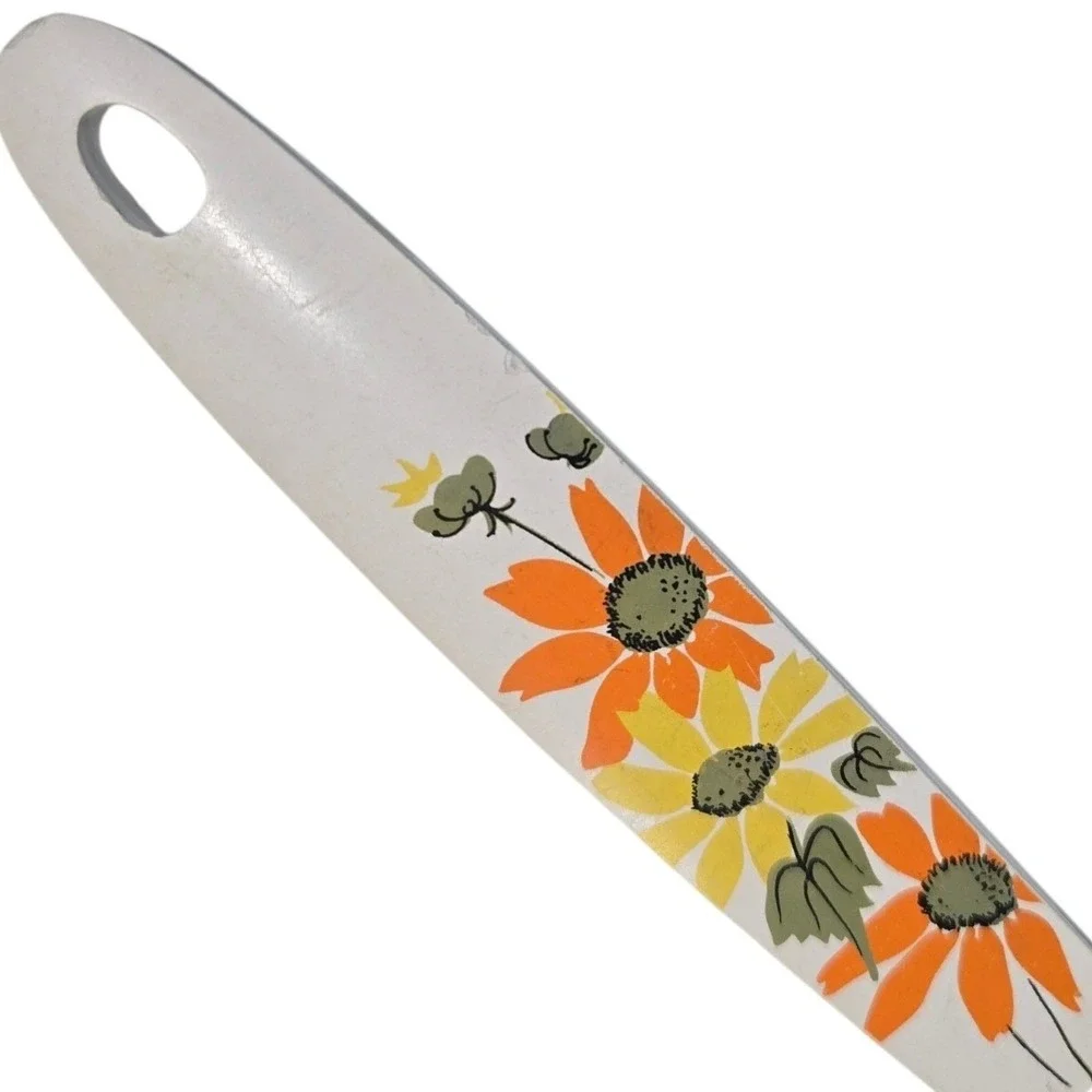 vintage Ekco Country Garden icing spatula Floral Cake Spreader 12.5